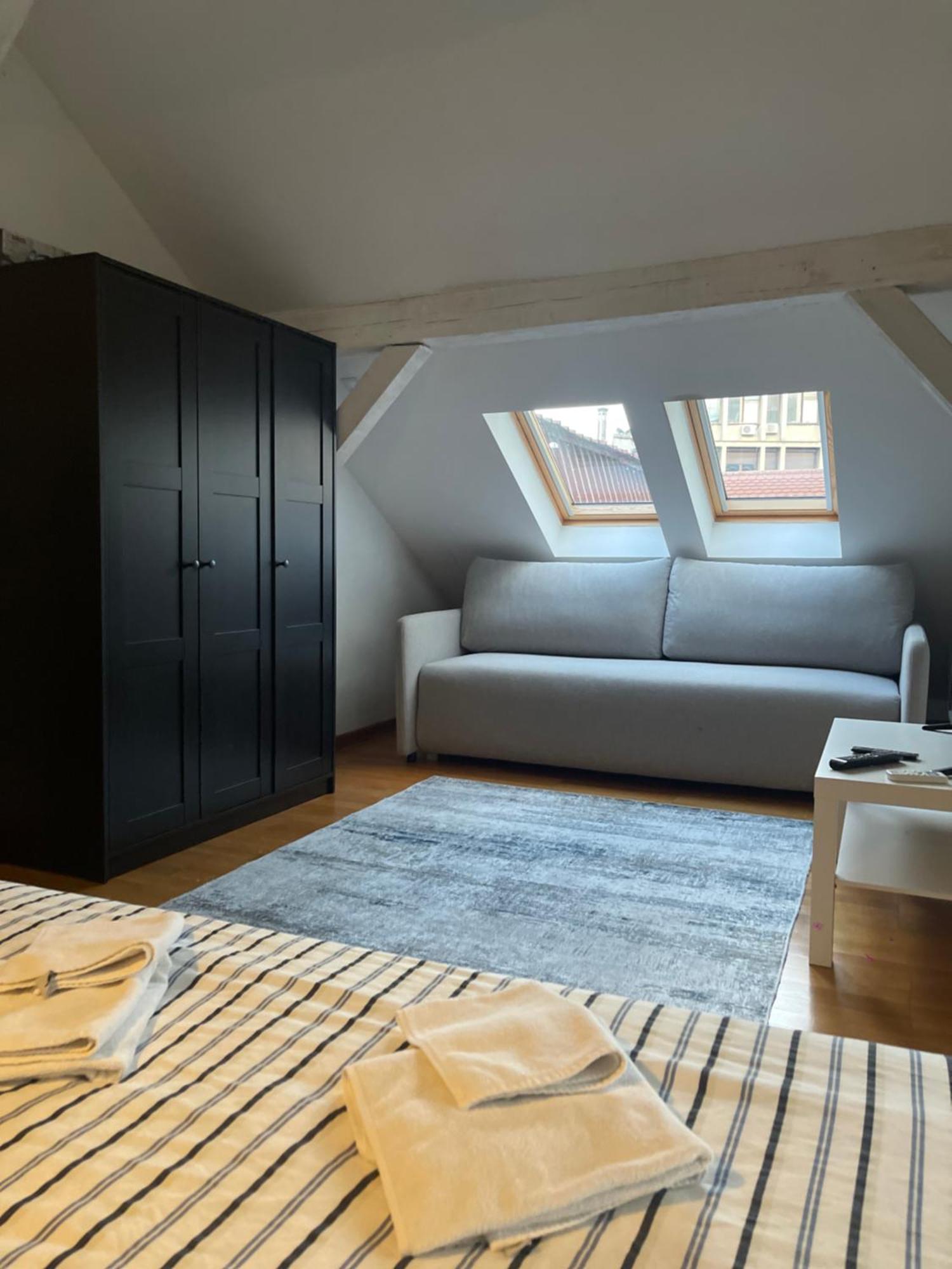Double Bedroom Apartment In 贝尔格莱德 外观 照片